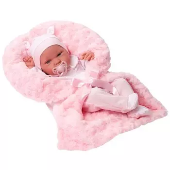 Кукла пупс «Эдуарда» в розовом, 42 см