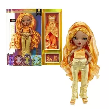 Кукла Rainbow High «Мина Флер», 28 см, с аксессуарами, цвет оранжевый