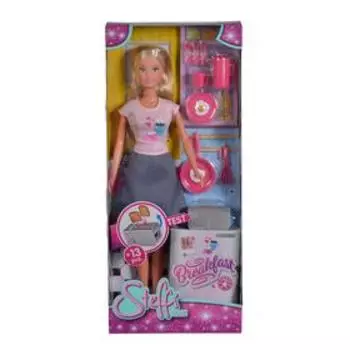 Кукла «Штеффи» 29 см, завтрак у «Штеффи»