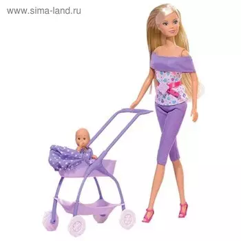 Кукла «Штеффи с ребёнком», 29 см, 5 см