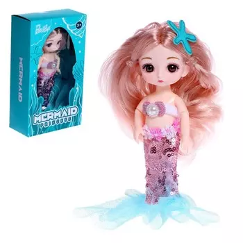 Кукла сказочная шарнирная «Русалка Кира», МИКС