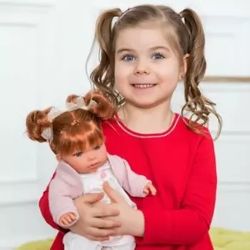 Кукла «Тереза» в розовом, озвученная, 37 см