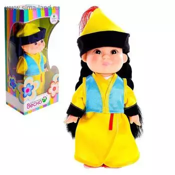 Кукла «Веснушка», в бурятском костюме, девочка