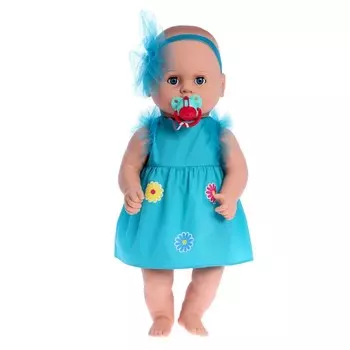 Кукла «Вита с пустышкой» озвученная, 50 см