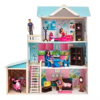 Кукольный дом «Беатрис Гранд» (с мебелью)