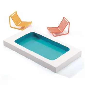 Кукольный дом с мебелью Djeco «Городской набор»