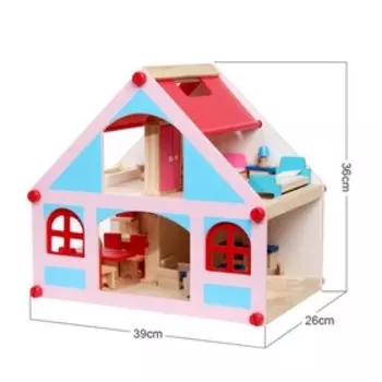 Кукольный домик 8,5х40х38 см