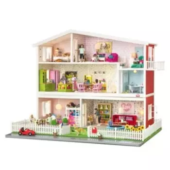 Домик кукольный Lundby «Премиум», двухэтажный, со светом