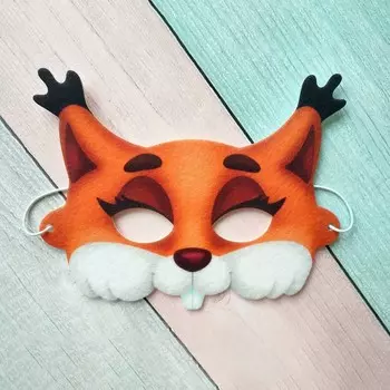 Карнавальная маска «Белочка»