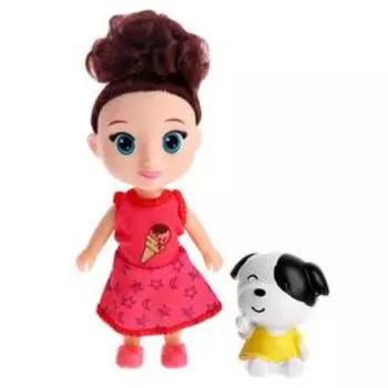 Куколка с питомцем Pets Friends, собачка
