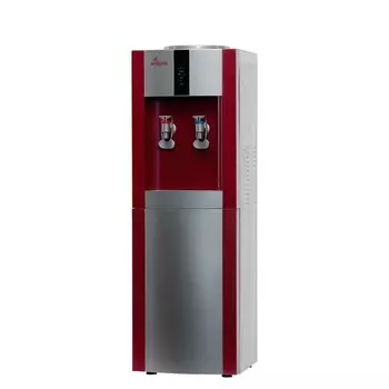 Кулер для воды APEXCOOL 16 LD, нагрев и охлаждение, 550/70 Вт, красно-серебристый