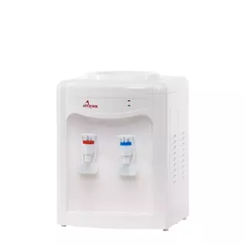 Кулер для воды APEXCOOL 26 TD, настольный, нагрев и охлаждение, 550/70 Вт, белый