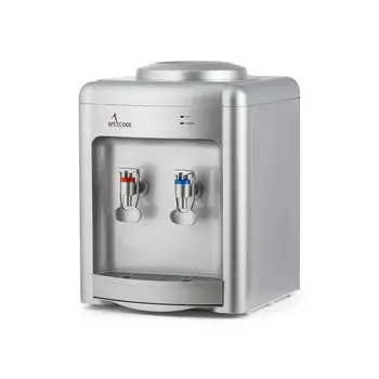 Кулер для воды APEXCOOL 36 TK, нагрев, 550 Вт, серебристый