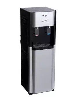 Кулер для воды AquaWork J-41LDS, 450 Вт, нагрев, охлаждение до 12 С, нижняя загрузка, серый