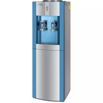 Кулер для воды Ecotronic H1-L, нагрев/охлаждение, 500/90 Вт, серебристо-синий