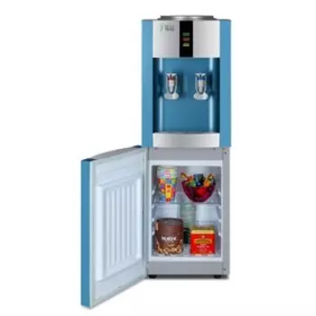 Кулер для воды Ecotronic H1-LCE, со шкафчиком, нагрев/охлаждение, 500/50 Вт, серебристый