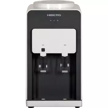 Кулер для воды HIBERG DK 20W, нагрев и охлаждение 420/85 Вт, бело-серый