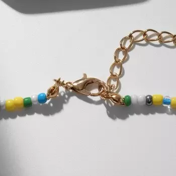 Кулон "Бриз" морской, разноцветный, 43см