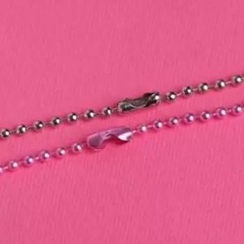 Кулон детский "Выбражулька" ёжик, 42см, цвет розовый, цепочка МИКС