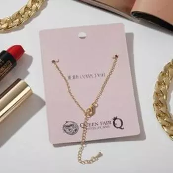 Кулон "Греши ярче" палочка, цвет белый в золоте, 35 см