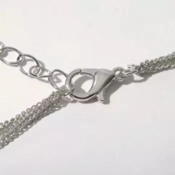 Кулон «Минимал» кружок, цвет серебро, 45 см