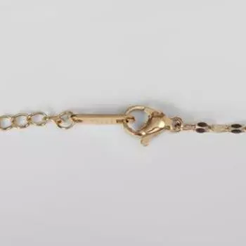 Кулон "Пояс Ориона", цвет чёрно-белый в золоте, L=50