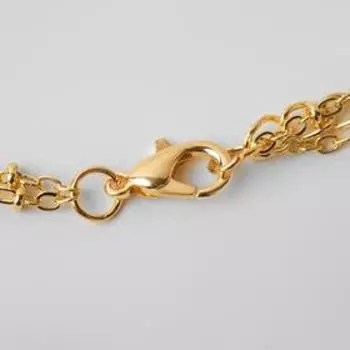 Кулон "Вендетта", цвет золото, 42см