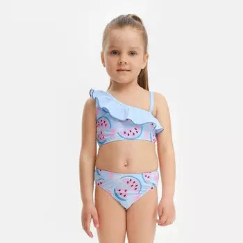 Купальник детский KAFTAN «Арбузы», рост 110-116 см (32), голубой