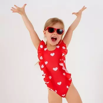 Купальник детский KAFTAN «Сердца», рост 86-92 см (28)