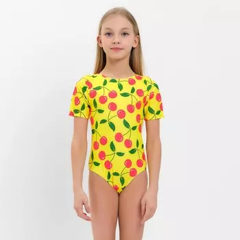 Купальник детский MINAKU «Вишенки», рост 128-134 см