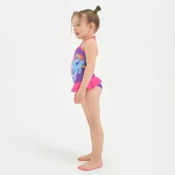 Купальник детский Мой маленький пони, рост 98-104 (30), фиолетовый