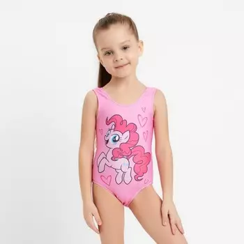 Купальник детский "Pinkie Pie", My Little Pony, рост 110 см, розовый