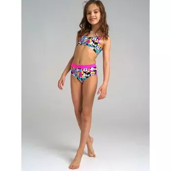 Купальник для девочек, рост 128 см