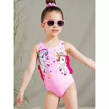 Купальник для девочки PlayToday, рост 122 см