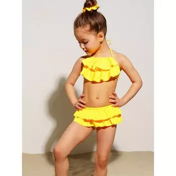 Купальник для девочки PlayToday, рост 122 см