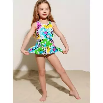 Купальник для девочки PlayToday, рост 122 см