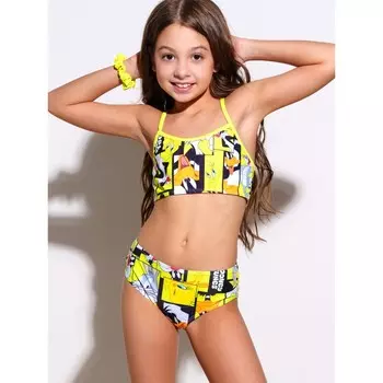 Купальник для девочки PlayToday, рост 128 см