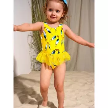 Купальник для девочки PlayToday, рост 92 см