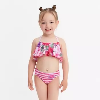 Купальник KAFTAN Little princess, рост 110-116 см (32), розовый