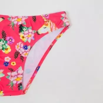 Купальник раздельный для девочки, цвет фуксия, рост 104