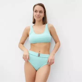 Купальник раздельный с поясом женский MINAKU, цвет мятный, размер 42