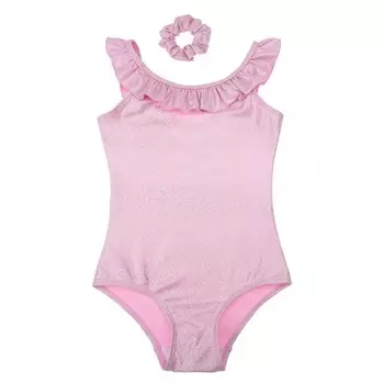 Купальник, резинка для девочки, рост 122 см