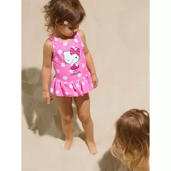 Купальник слитный c принтом Hello Kitty, рост 80 см