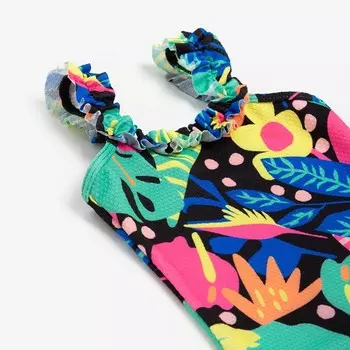 Купальник слитный детский MINAKU с принтом, рост 140-146 см