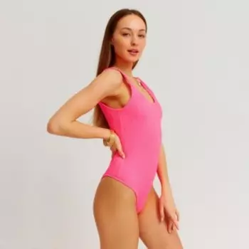 Купальник женский слитный MINAKU, размер 48, фуксия