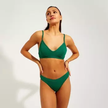 Купальник женский раздельный MINAKU цвет зелёный, размер 42