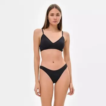 Купальник раздельный бельевой женский MINAKU, размер 44, чёрный