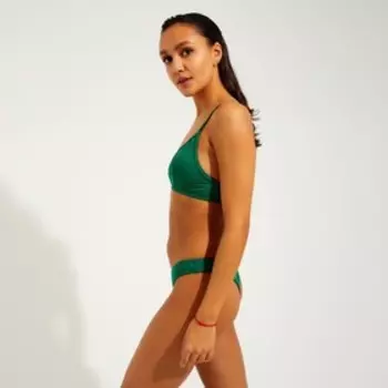 Купальник женский раздельный MINAKU цвет зелёный, размер 44