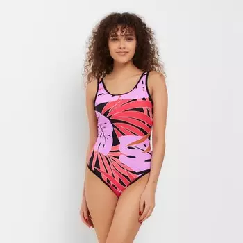 Купальник женский слитный с принтом MINAKU, размер 42