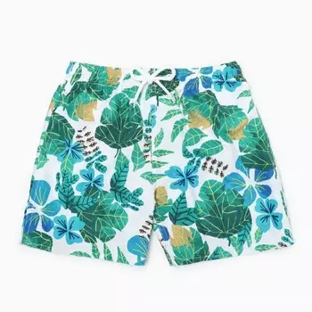 Купальные трусы детские MINAKU "Тропики" рост 110-116 см